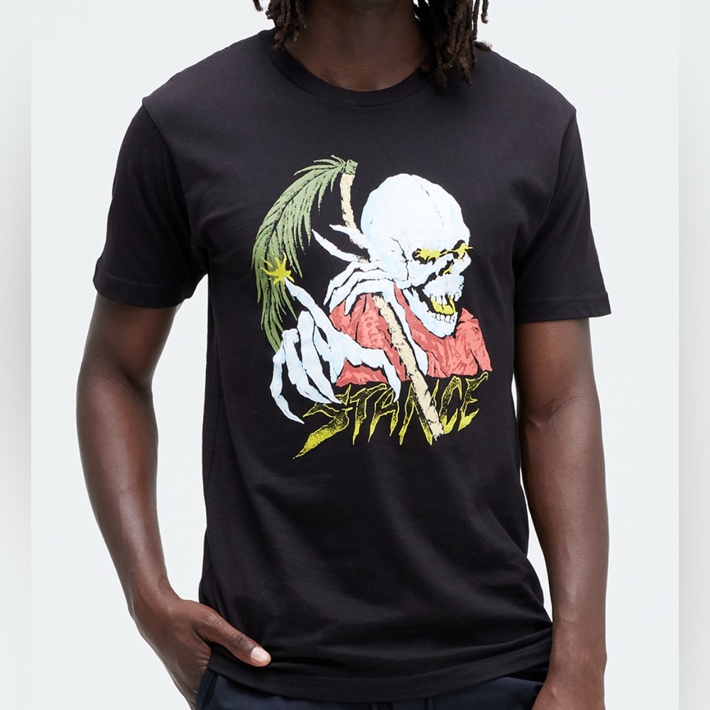 Stance LARGE ‘Palm Slayer’ Graphic tee shirt, short sleeve